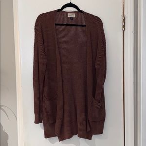 Beautiful Deep Plum Sweater
